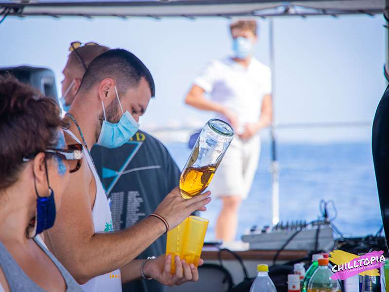 Chilltopia Fiesta en barco en Tenerife