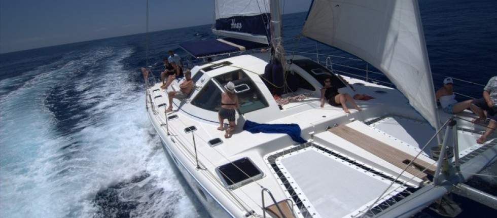 Alquiler de catamaran en Tenerife