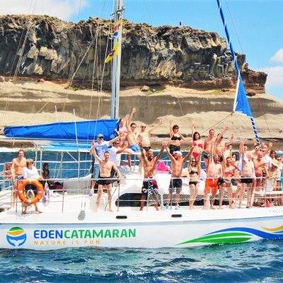 			2 horas excursion eden catamaran tenerife - Excursión de 3 horas con catamarán Eden para ver delfines y/o ballenas