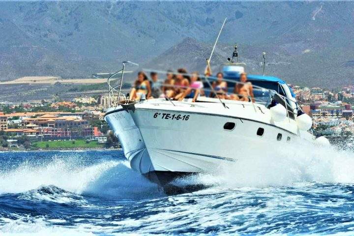 Alquiler de barcos a motor con capitán en Tenerife con Fairline 42 - 109  